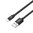 Long MFI Anti-Tangle USB Lightning Charging Cable (2m) for iPhone / iPad - Black